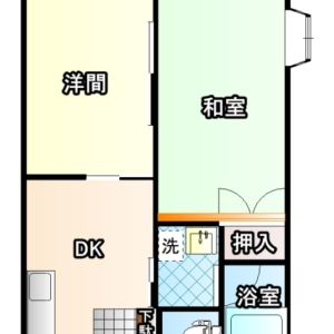 入居者募集！敷0・礼0・管0 人気の街ゆたか【賃貸2Kアパート】エスティーワン6 201号室 駐車場付き！ 画像1